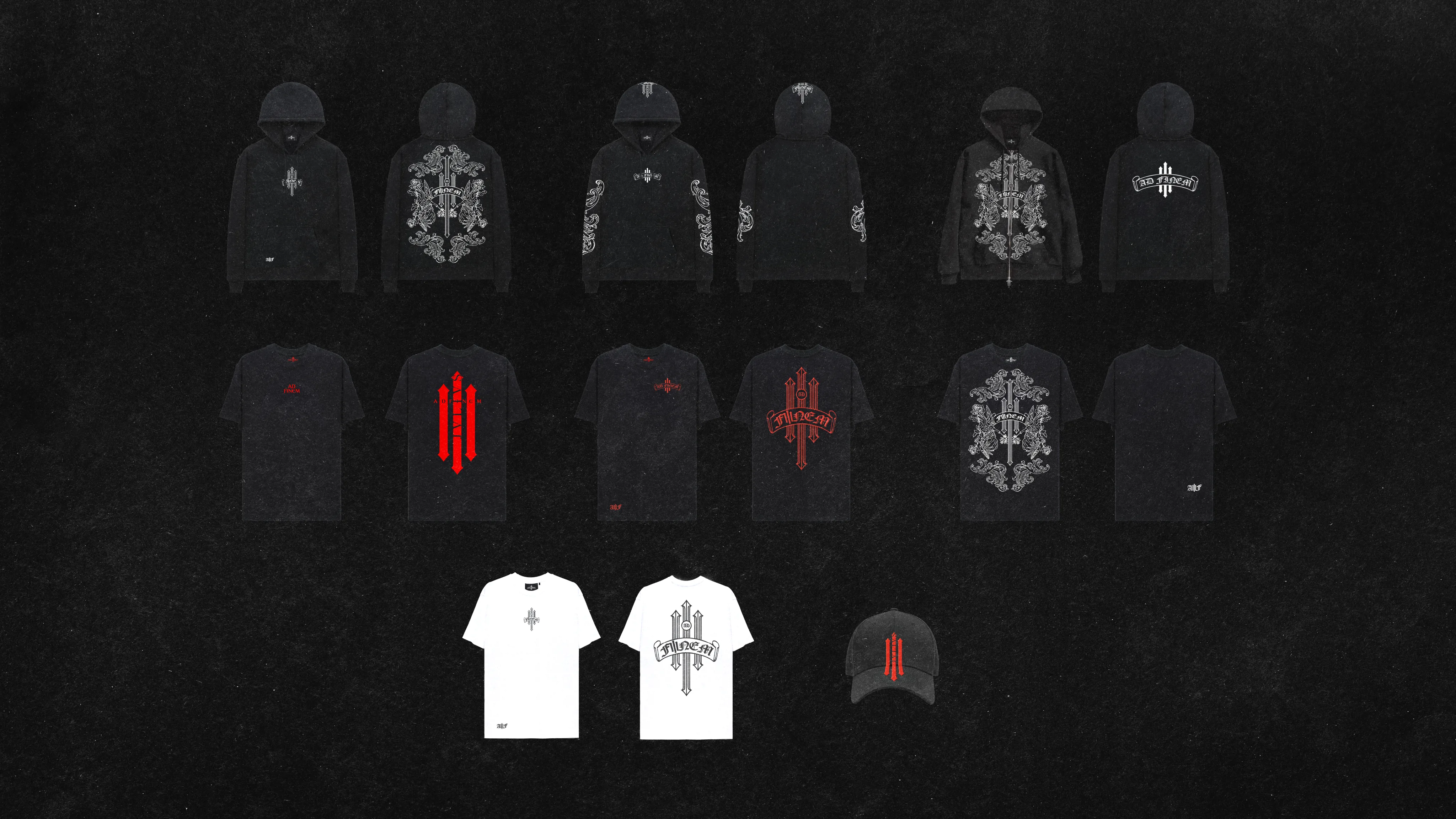 Plaquette globale sombre de la collection SCH.