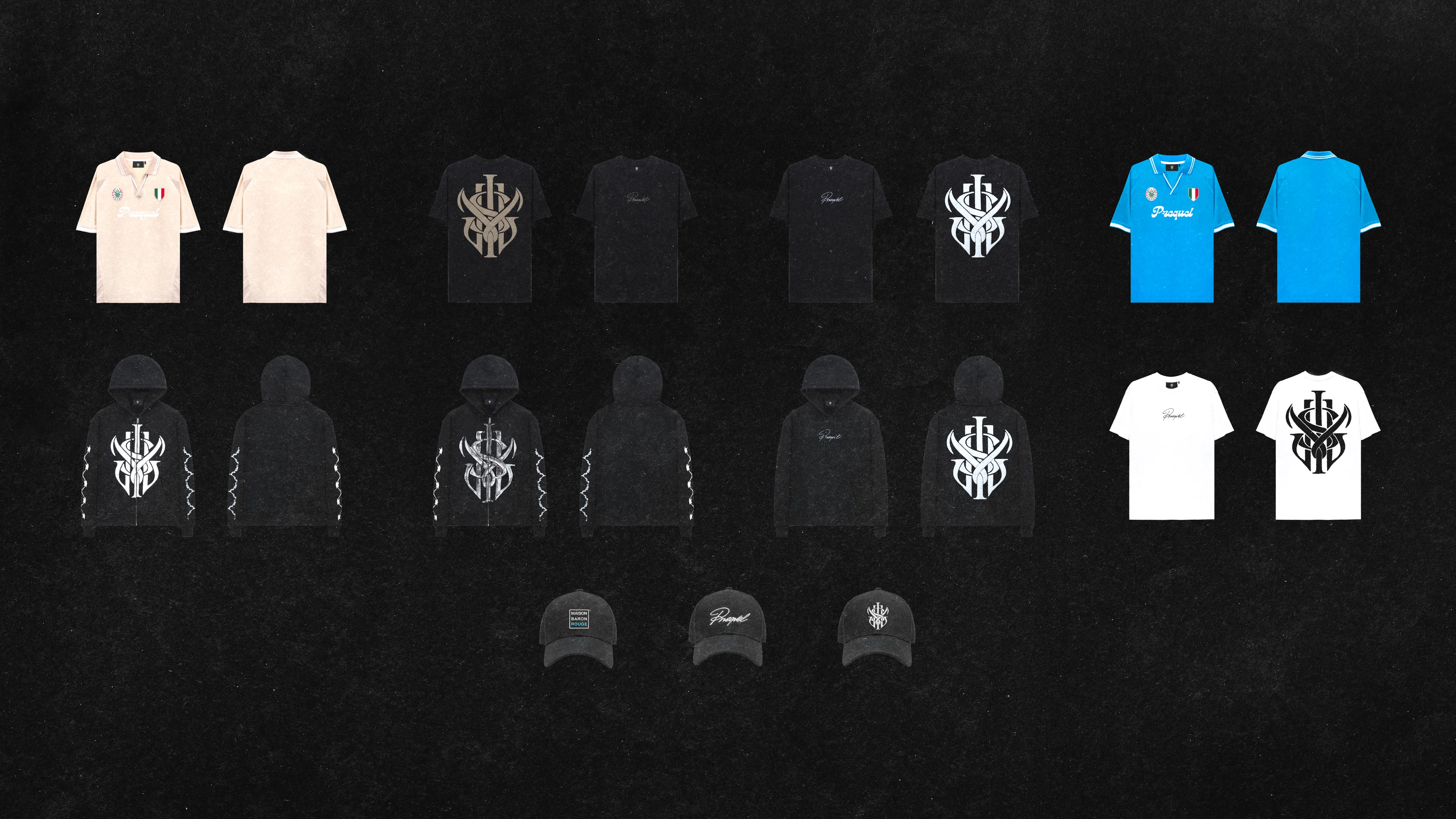 Plaquette globale claire de la collection SCH.